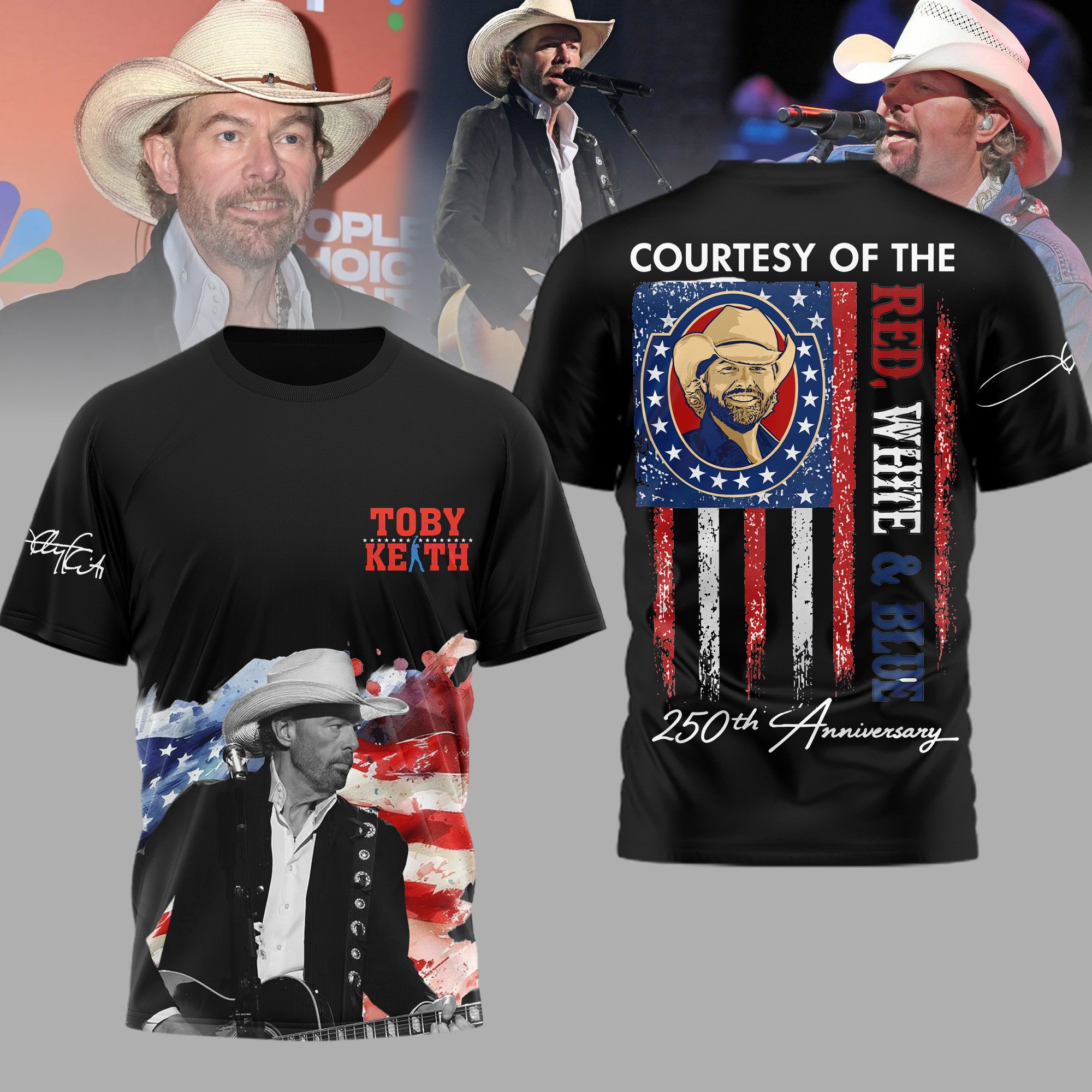 Premium TBKH 250 Years Of America 3D Shirt TD