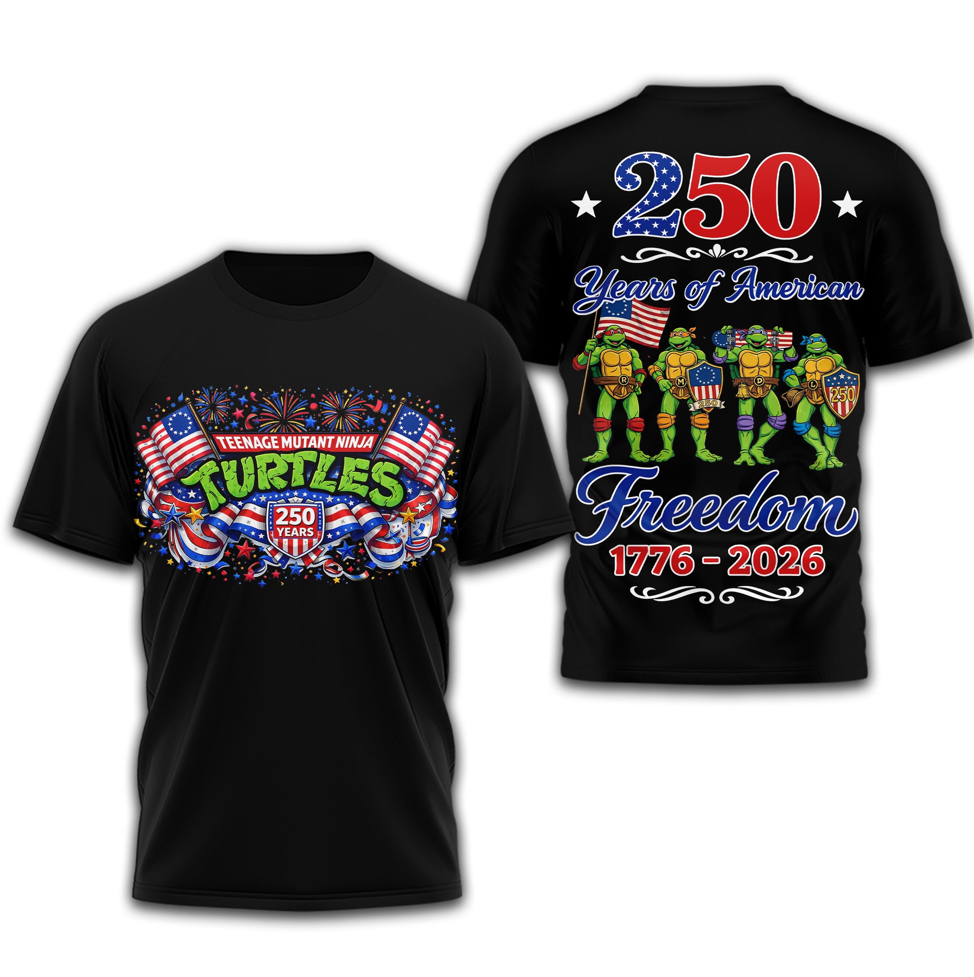 Premium TMNT 3D Shirt TD