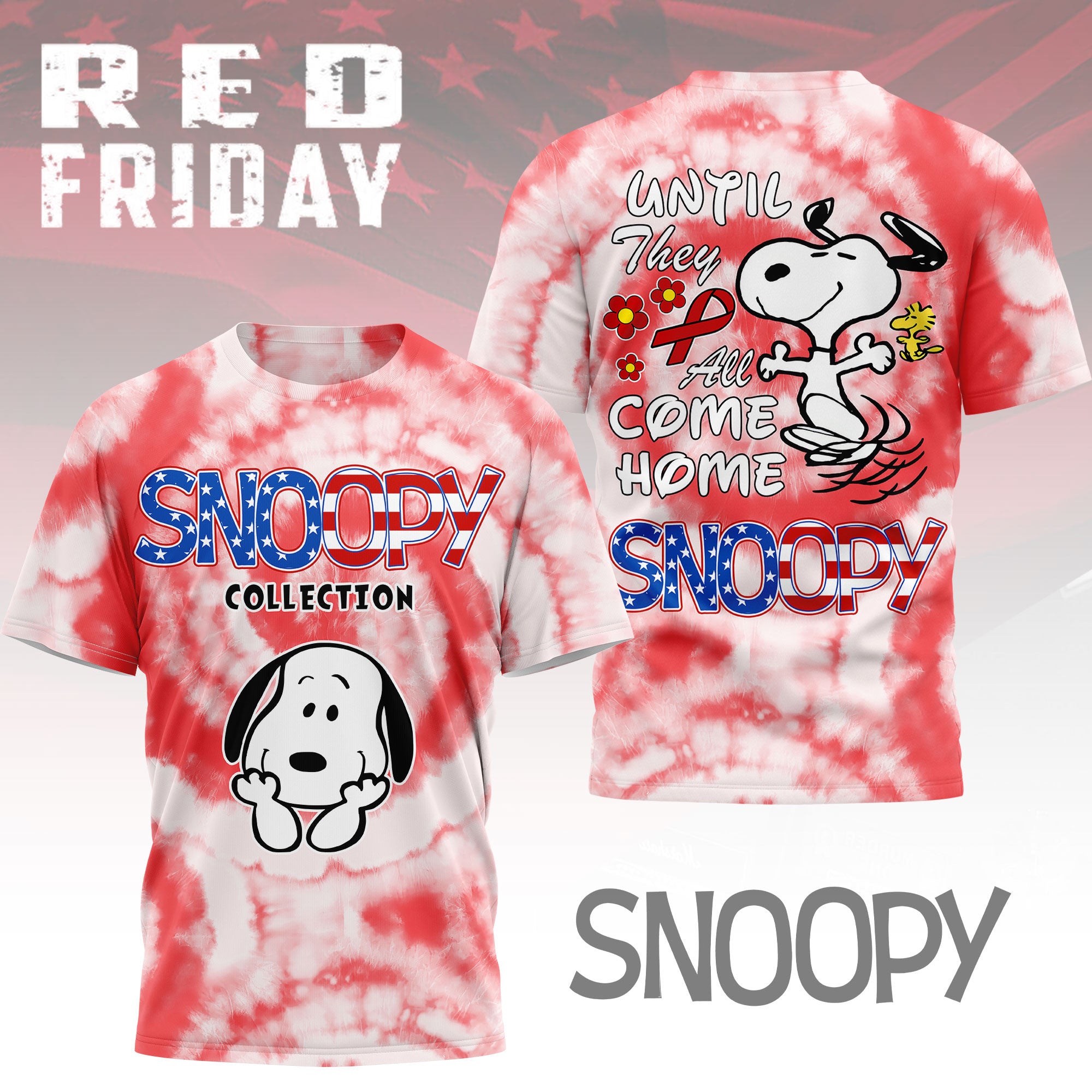 Premium SNPY Red Friday 3D Shirt NY