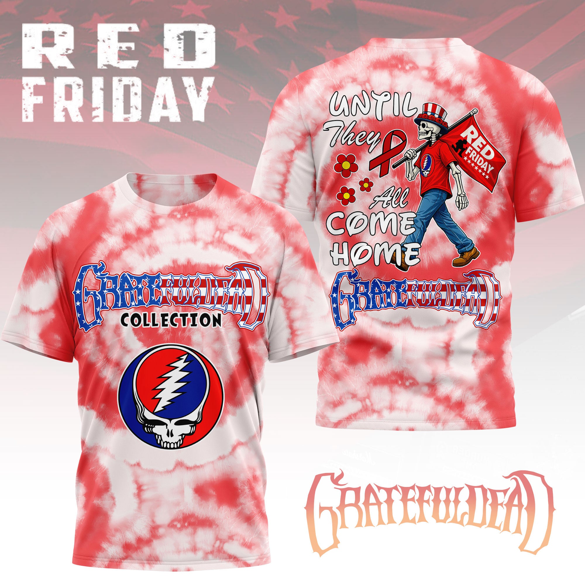 Premium GRFD Red Friday 3D Shirt NY