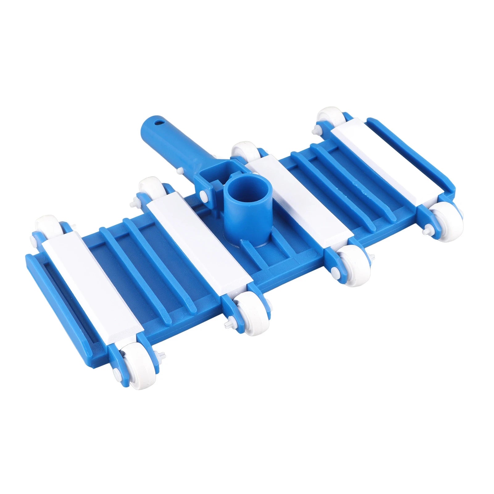 14in Swimming Pool Vacuum Head with Wheels and Detachable Handle Pool Cleaning Tool for Hot Tubs Pond Swimming Pools Accessories