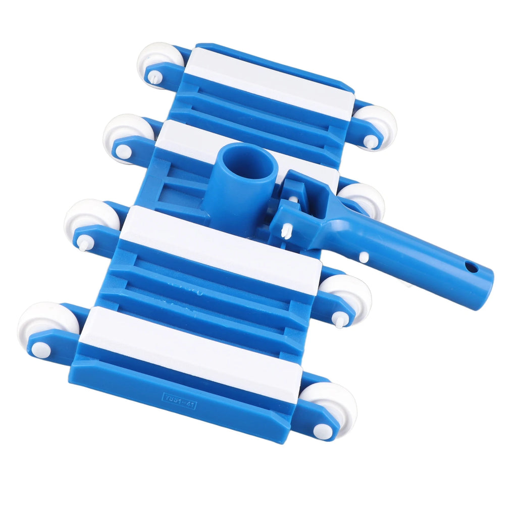 14in Swimming Pool Vacuum Head with Wheels and Detachable Handle Pool Cleaning Tool for Hot Tubs Pond Swimming Pools Accessories