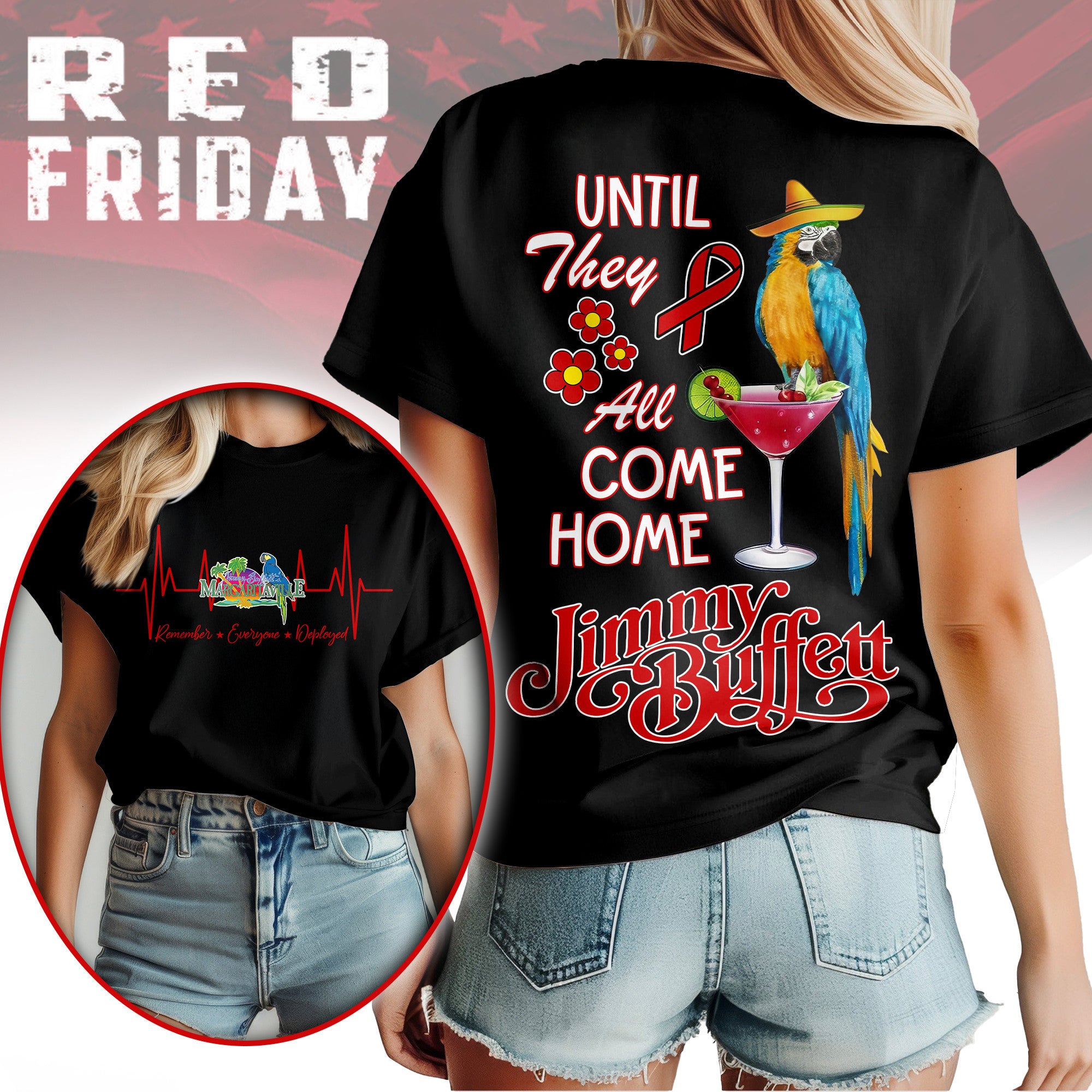 Premium JBT Red Friday 3D Shirt NY