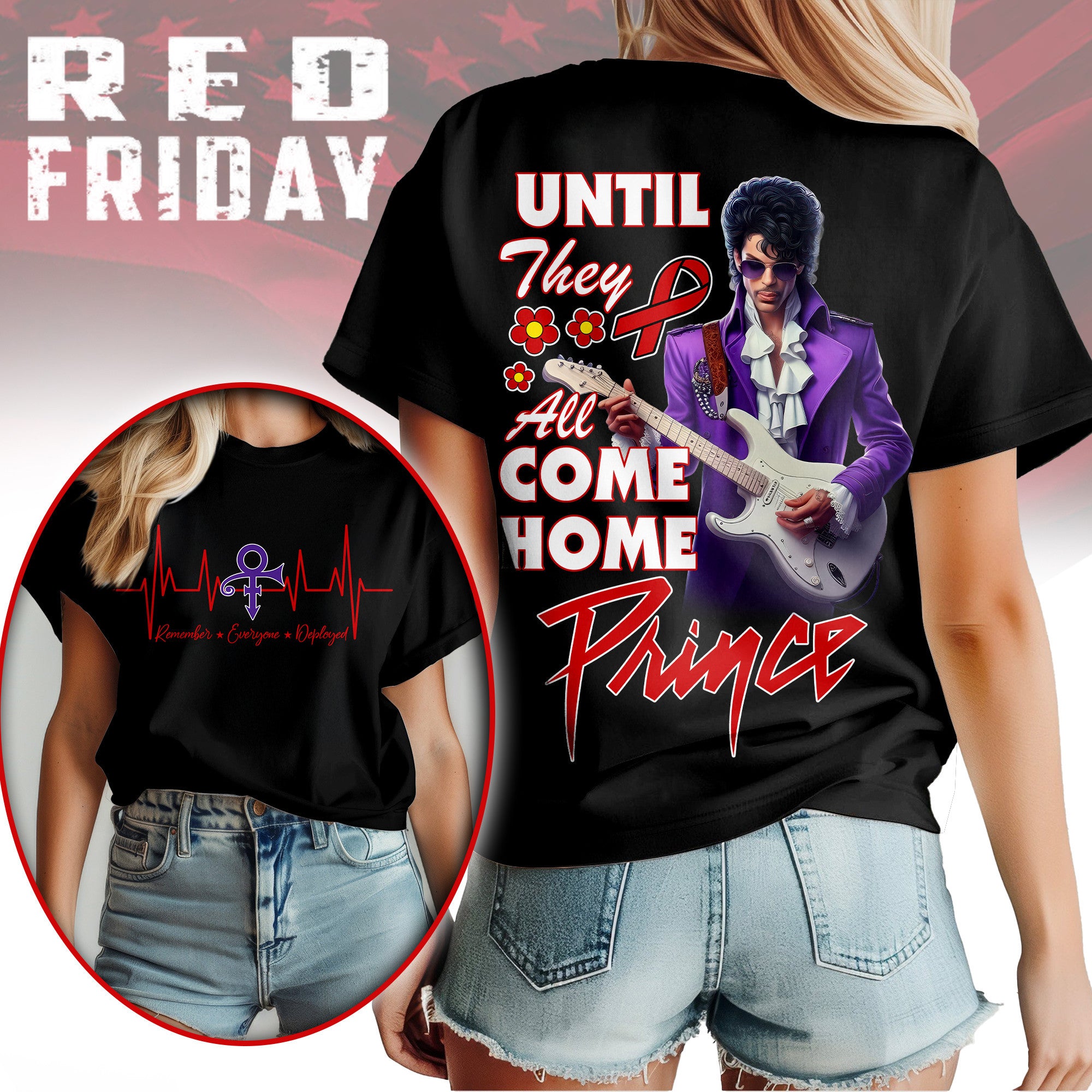 Premium PRCE Red Friday 3D Shirt NY