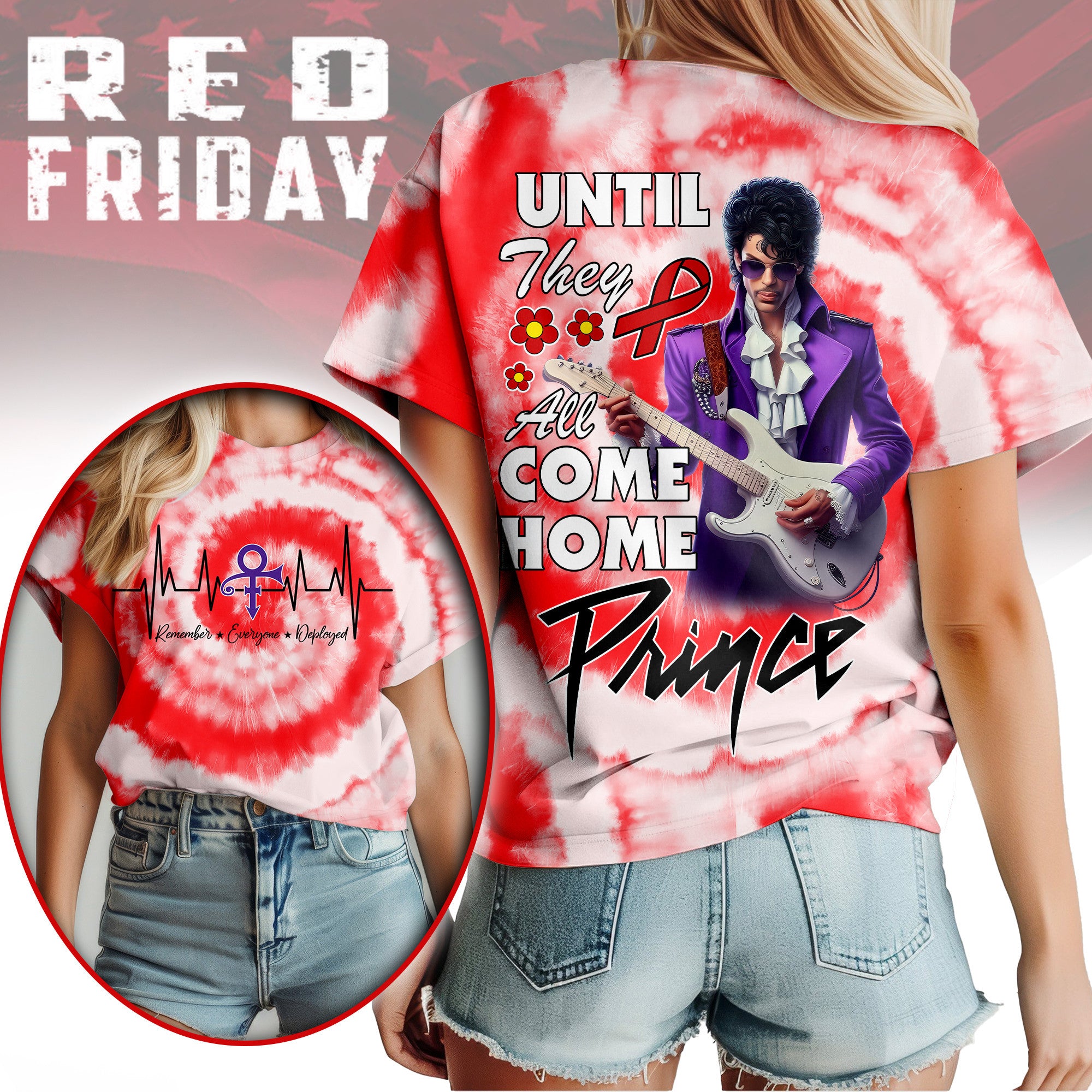 Premium PRCE Red Friday 3D Shirt NY