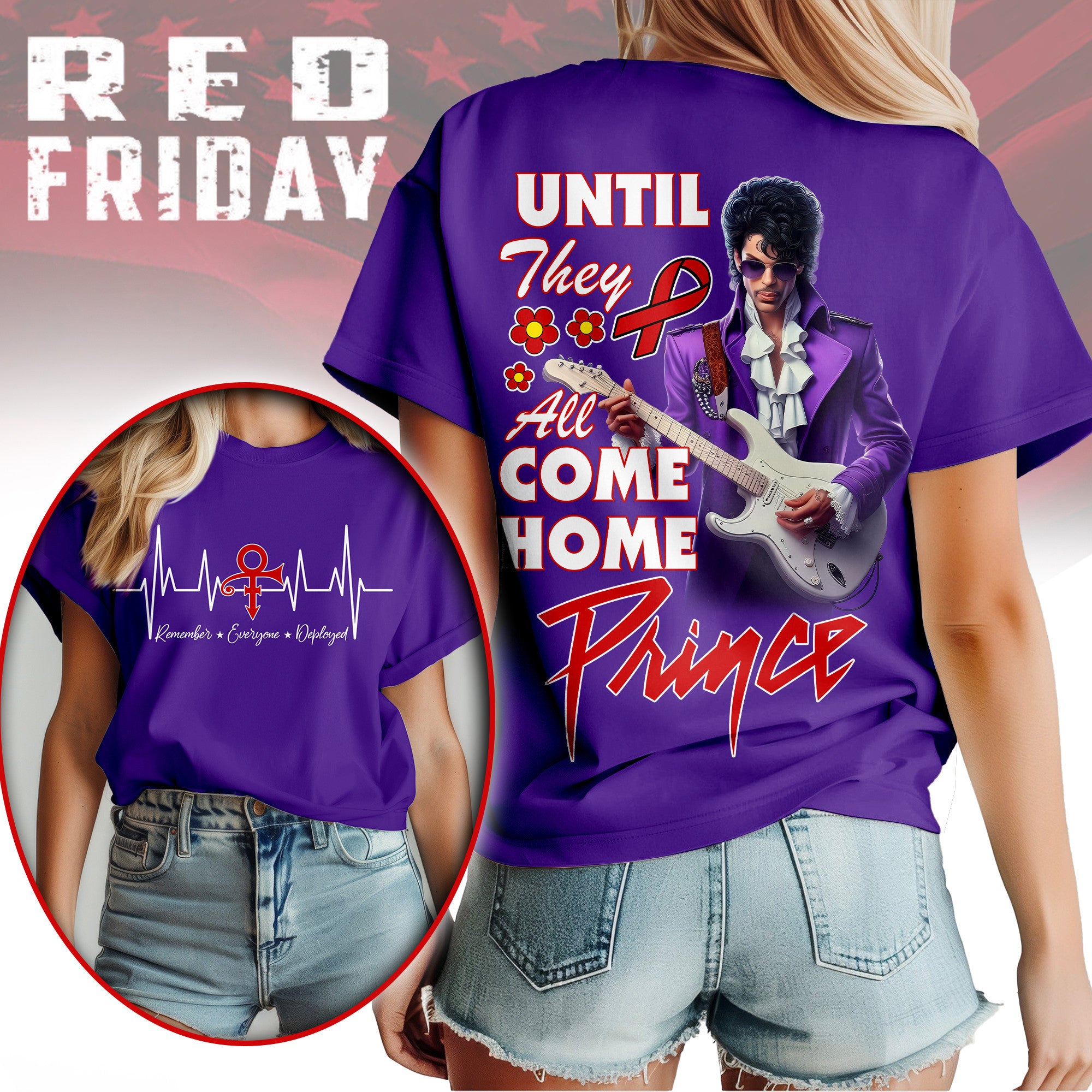 Premium PRCE Red Friday 3D Shirt NY