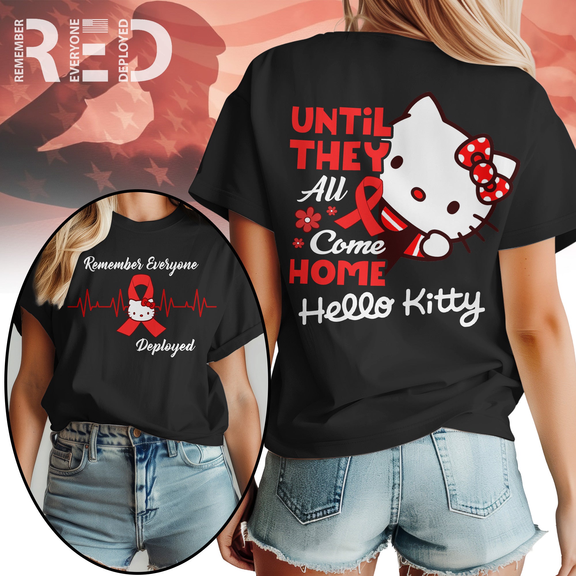 Premium HLKT Red Friday 3D Shirt NY