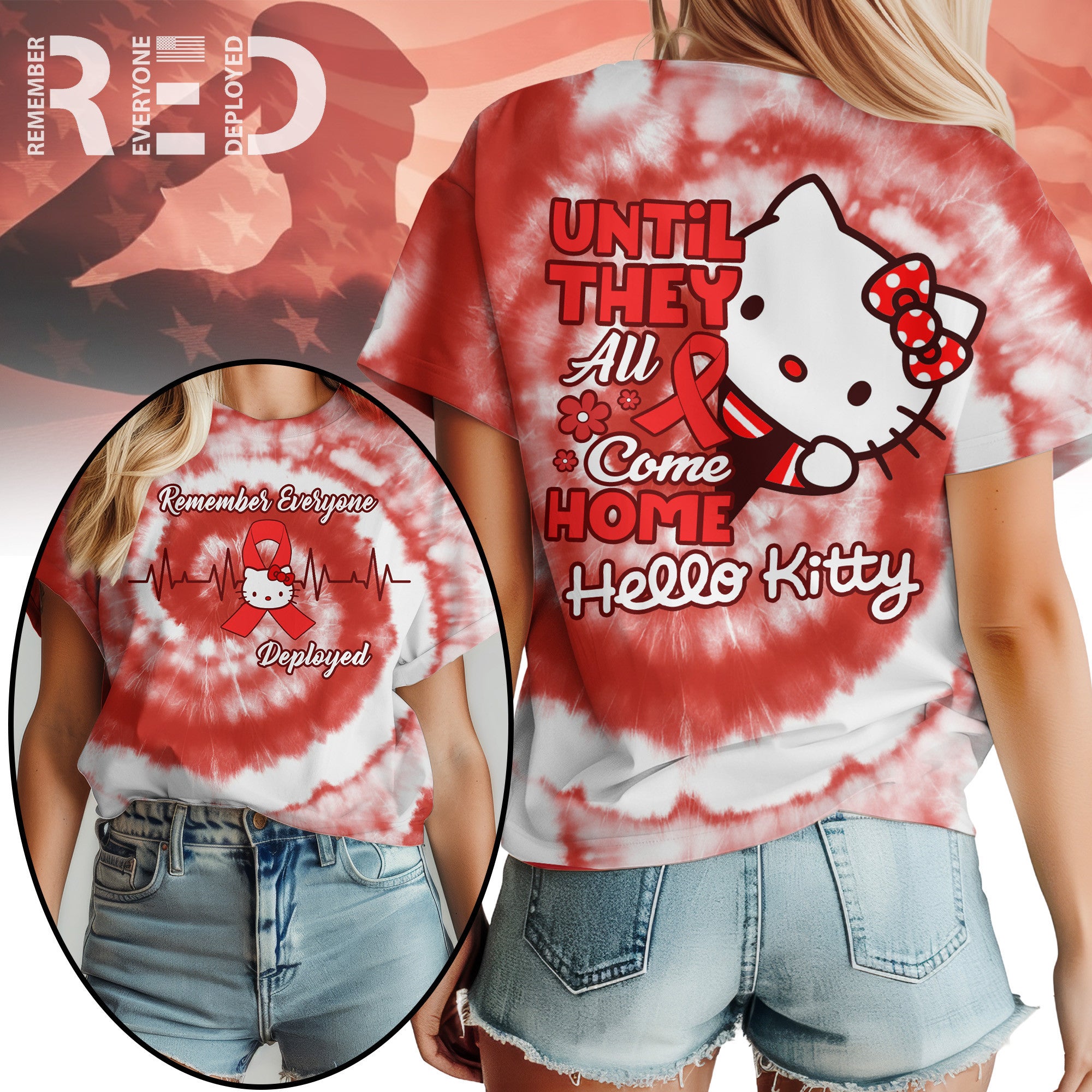 Premium HLKT Red Friday 3D Shirt NY