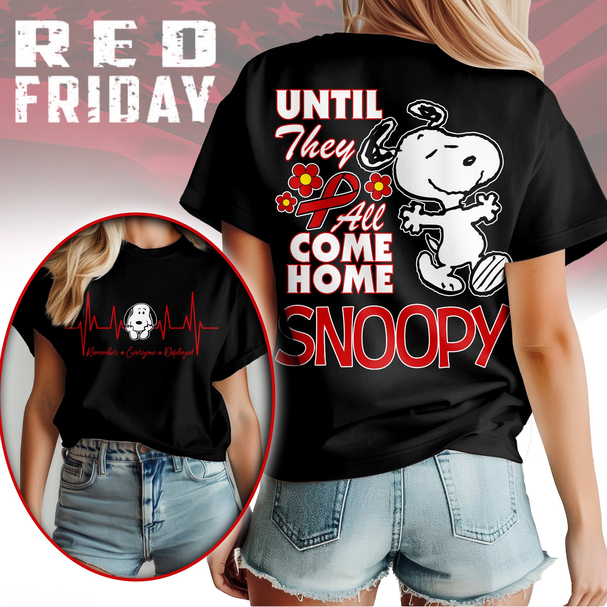 Premium SNPY Red Friday 3D Shirt NY