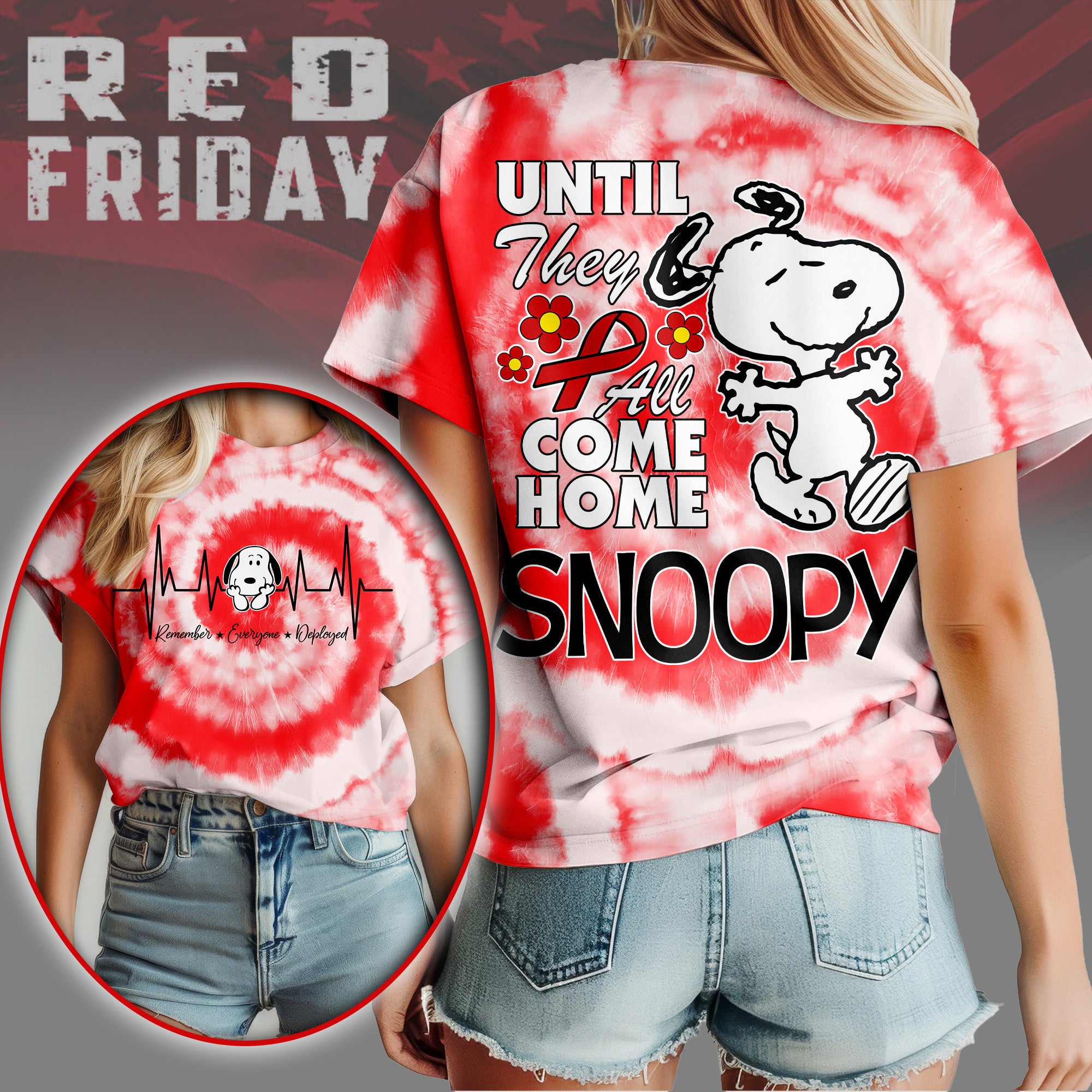 Premium SNPY Red Friday 3D Shirt NY