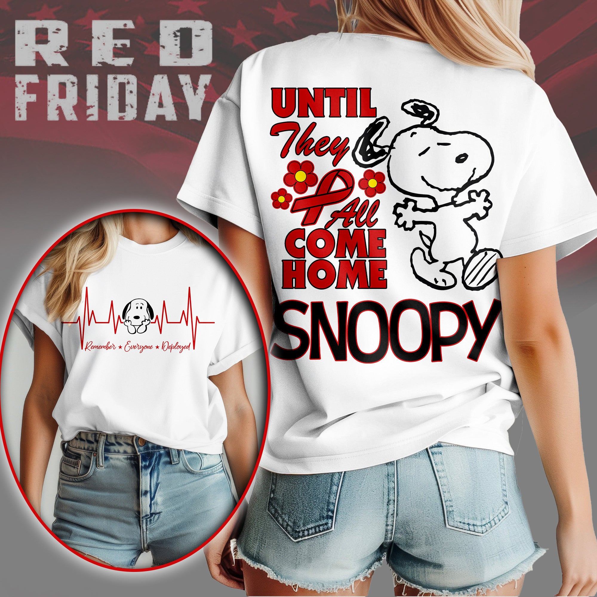 Premium SNPY Red Friday 3D Shirt NY