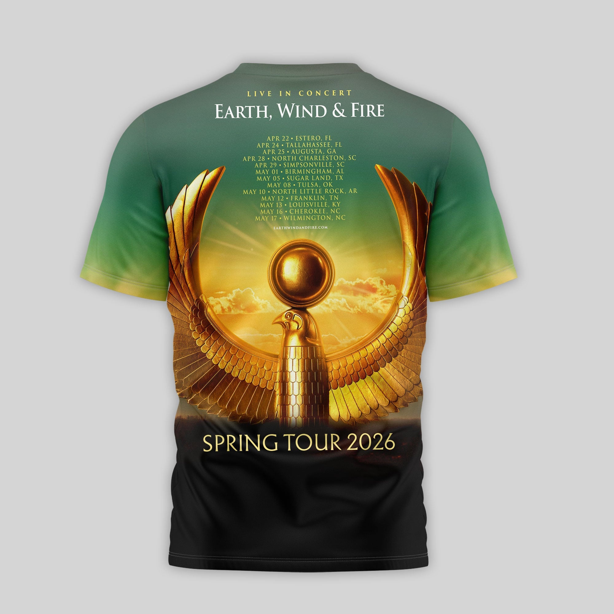 Premium EWF 2026 Tour 3D Shirt MM