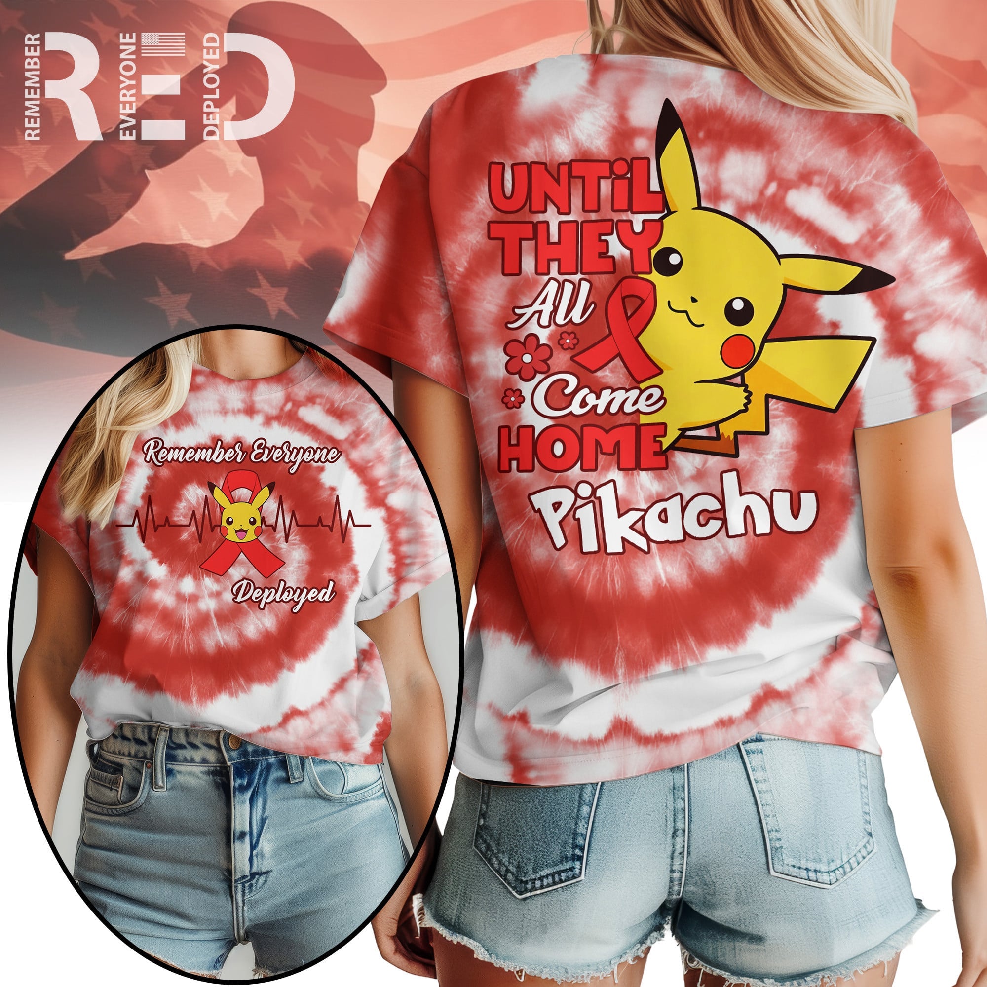 Premium PKM Red Friday 3D Shirt NY