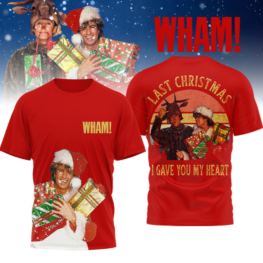 Premium WHAM Christmas 3D Shirt HI