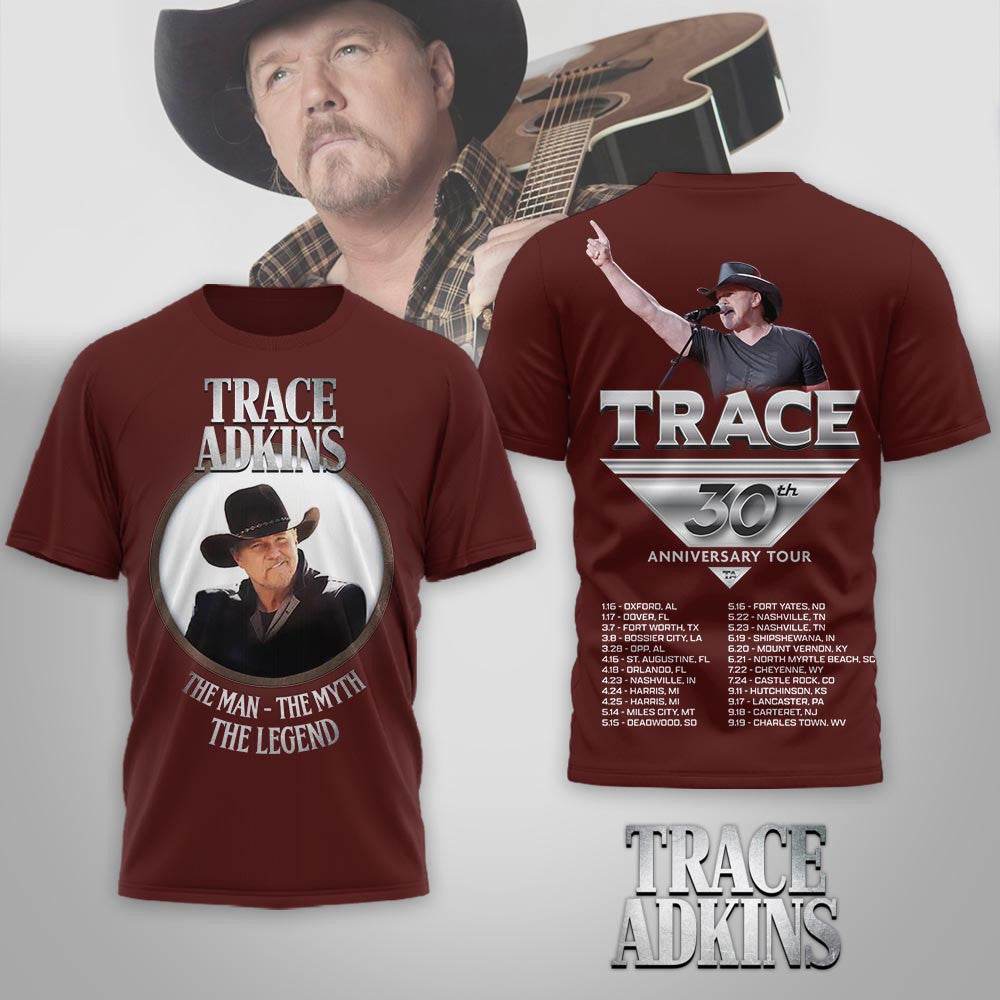 Premium TAK 30th Anniversary Tour 3D Shirt MM