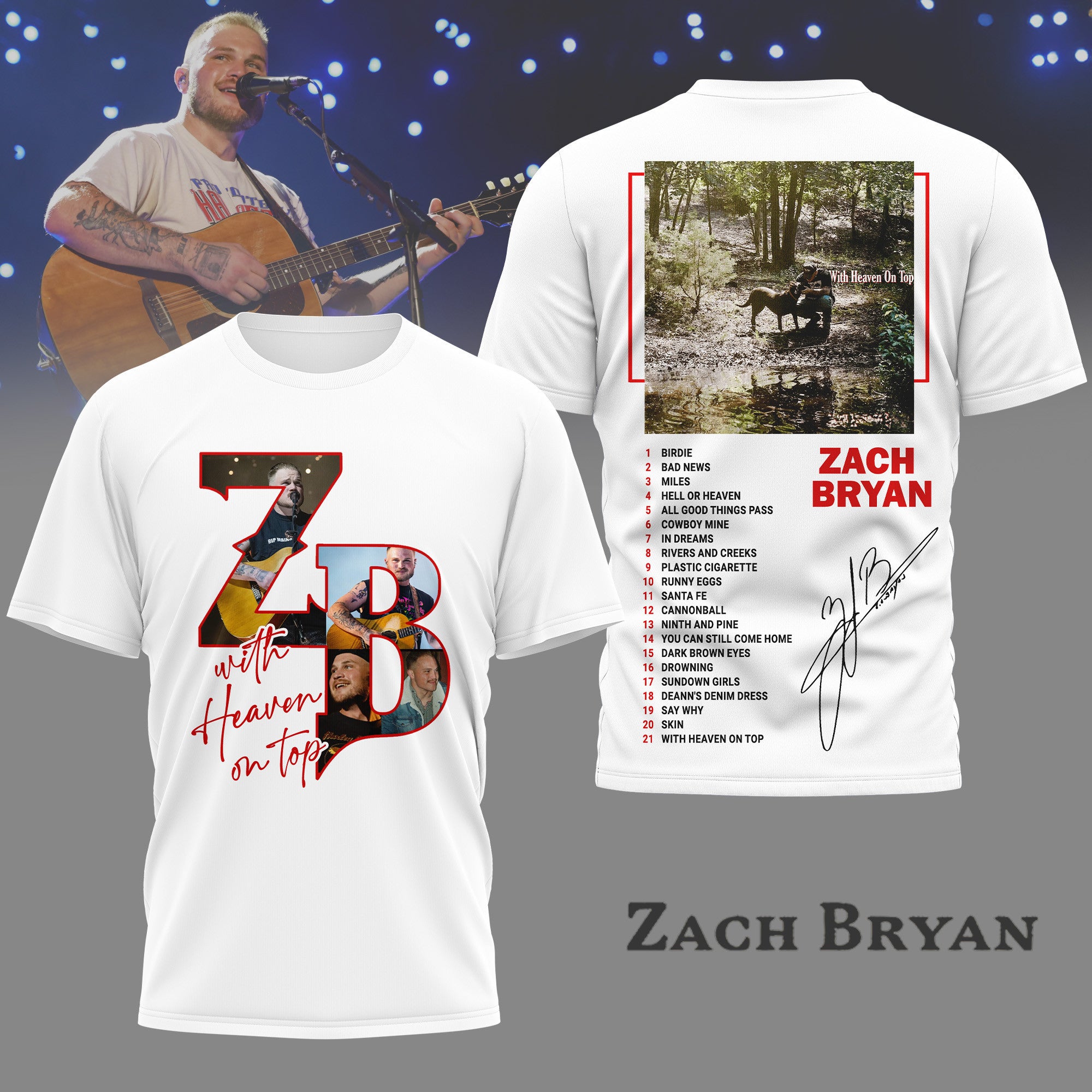 Premium ZBR With Heaven On Top 3D Shirt HI