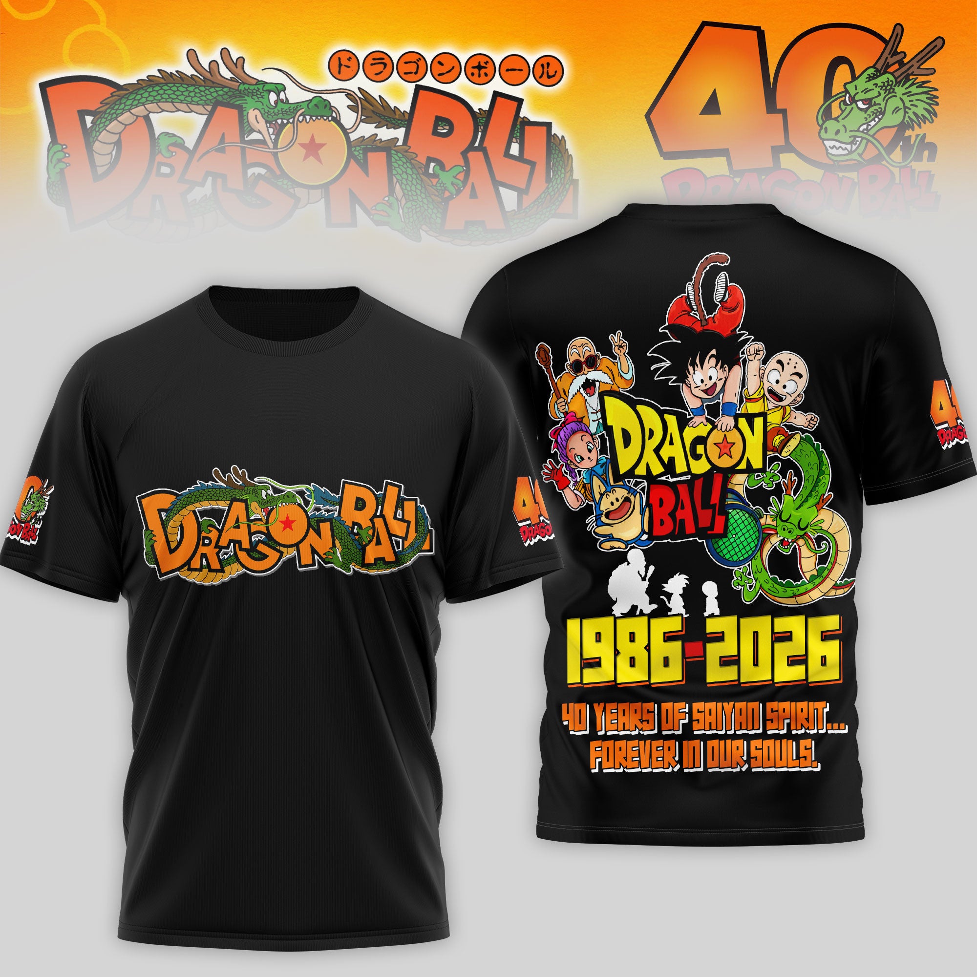 Premium DGBL 40th Anniversary 3D Shirt TD