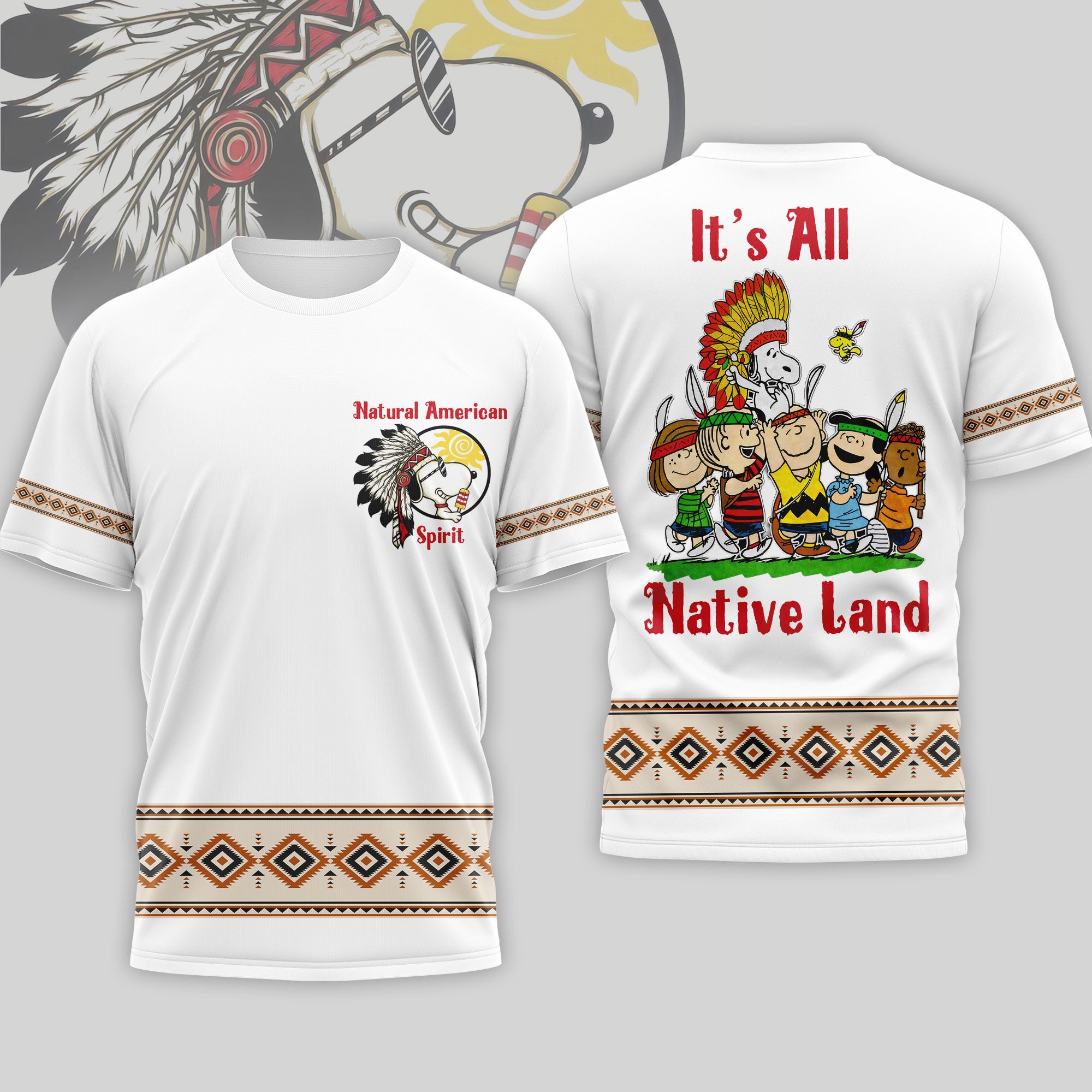 Premium SNPY Native American 3D Shirt HY