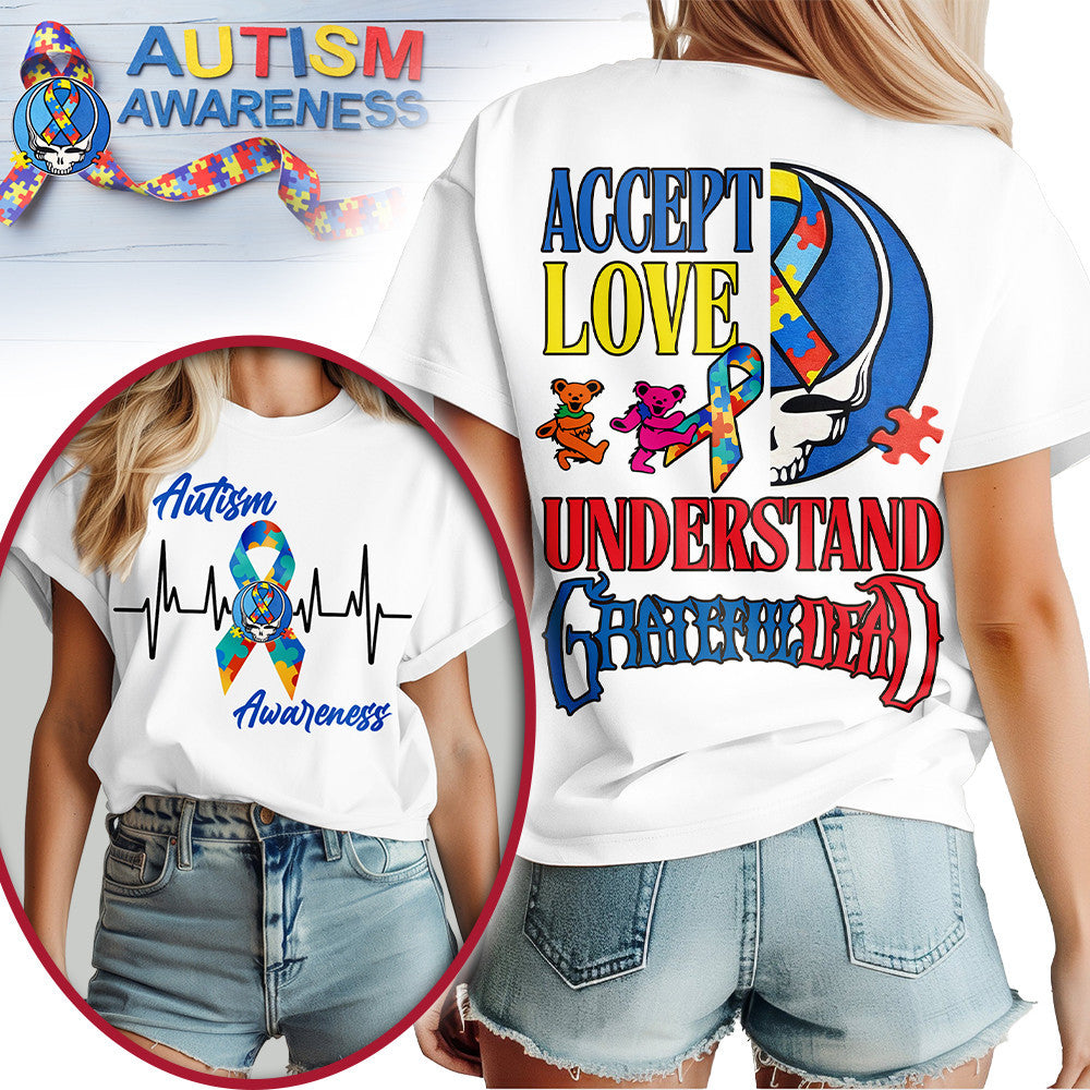 Premium GRFD Autism Awareness 3D Shirt NY