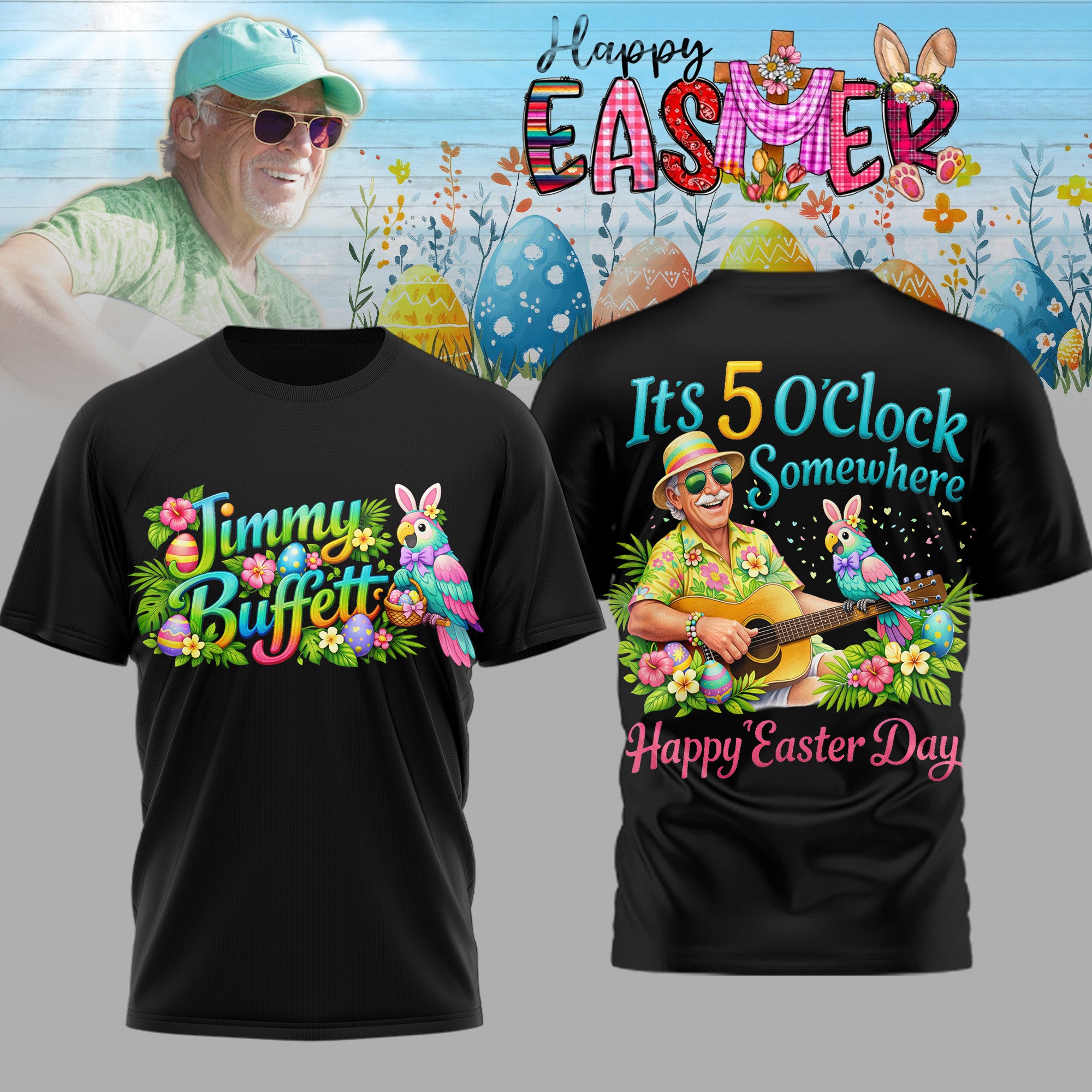 Premium JBT Easter Day 3D Shirt TD