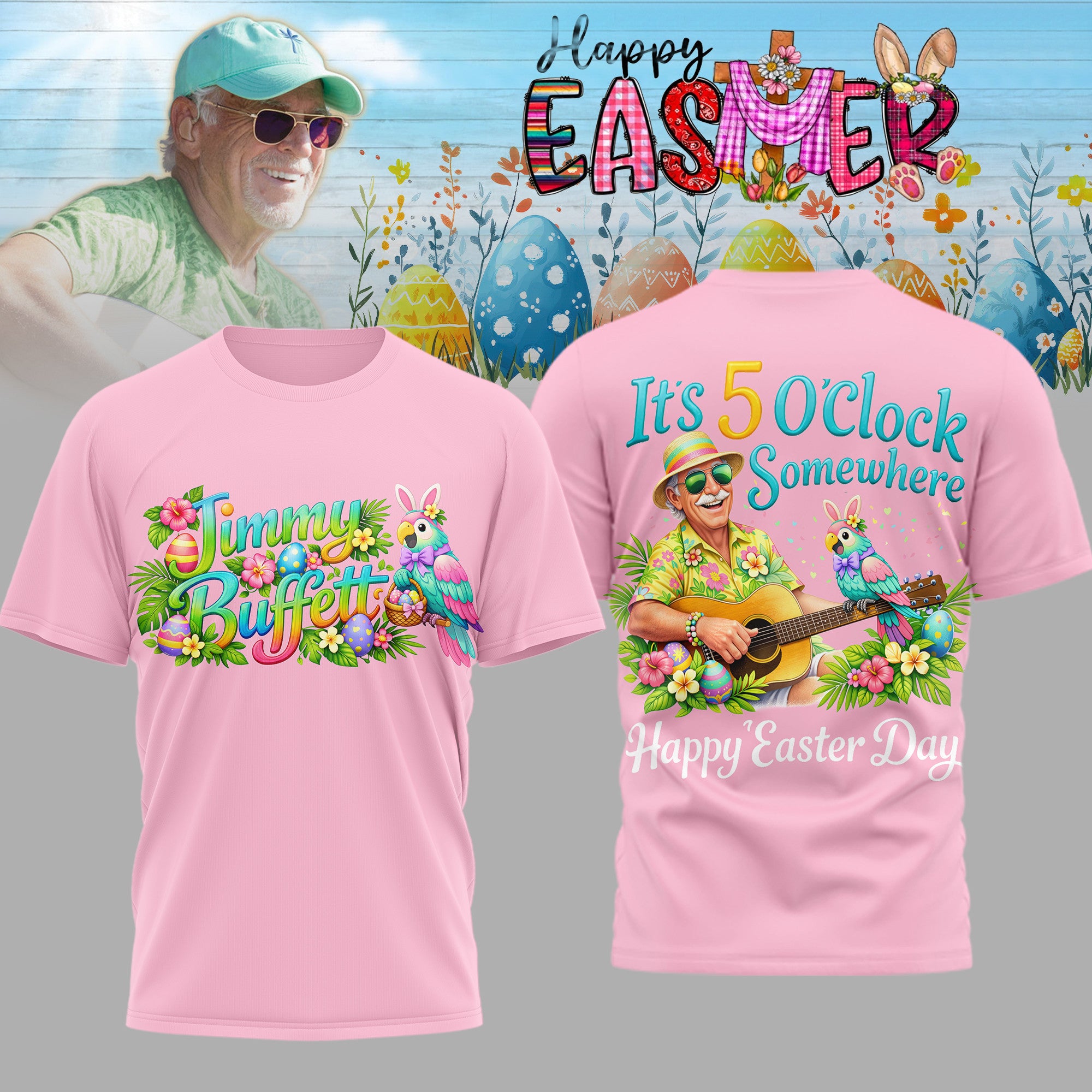 Premium JBT Easter Day 3D Shirt TD